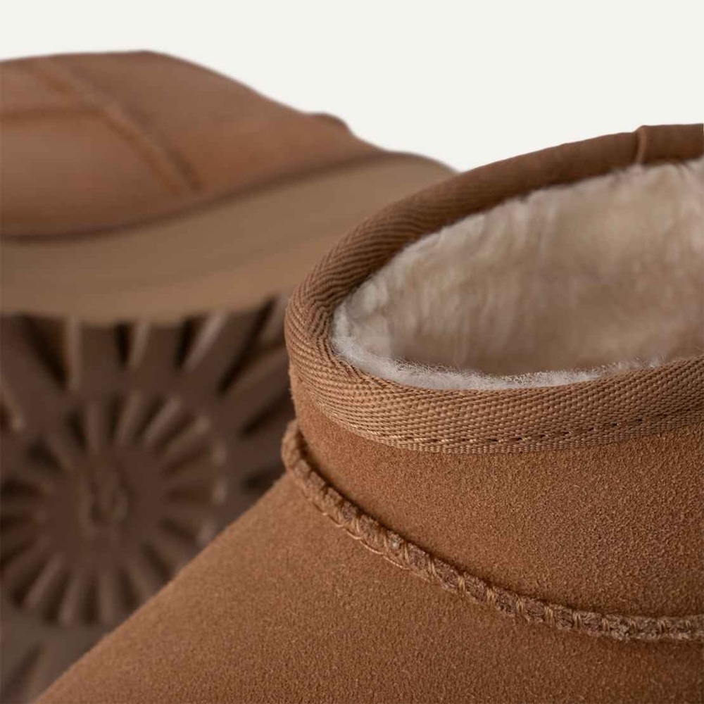 UGG W Classic Mini Platform Size 8 - Picture 4 of 14